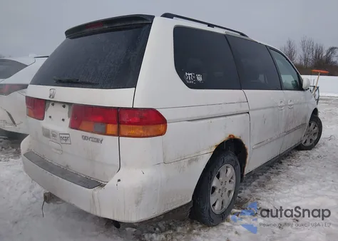 2003 Honda Odyssey Ex-L z USA, uszkodzony, nr VIN 5FNRL180X3B126526